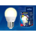 Лампа светодиодная диммируемая (UL-00004302) Uniel E14 7W 3000K матовая LED-G45 7W/3000K/E14/FR/DIM PLP01WH
