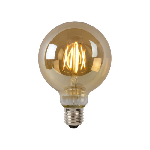 Светодиодная диммируемая лампа Lucide E27 5W 2700K шар 49069/05/62