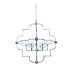 Подвесная люстра Lumina Deco Baltimore LDP 8020-6 CHR+WT