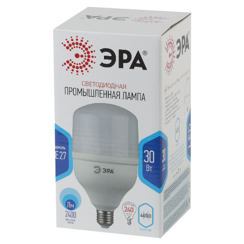 Лампа светодиодная Эра E27 30W 4000K LED POWER T100-30W-4000-E27 Б0027003