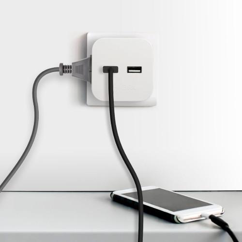 Разветвитель электрический Эра SP-2-USB-W Б0049531