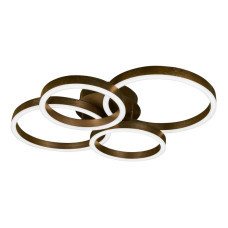 Потолочная светодиодная люстра iLedex Ring-New 6815-300/400-X-T Coffee
