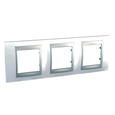 Рамка 3-постовая Schneider Electric Unica Top MGU66.006.092