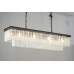 Подвесная люстра Delight Collection 1920s Odeon KR0387P-12C/P black/frost