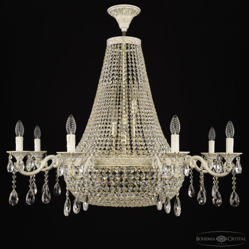 Подвесная люстра Bohemia Ivele Crystal AL2211H201/8/100OL WMG