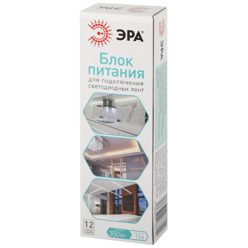 Блок питания Эра 350Вт DC12В 30A IP20 LP-LED-350W-IP20-12V-S Б0061128