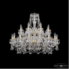 Подвесная люстра Bohemia Ivele Crystal 1411/16+8/360/2d G