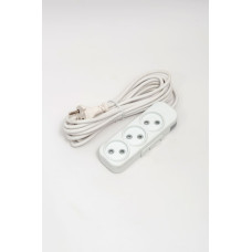 Удлинитель 3вх с защитными шторками ELBI Myra 527-010205-350