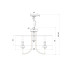 Подвесная люстра Maytoni Roma ARM006PL-06G
