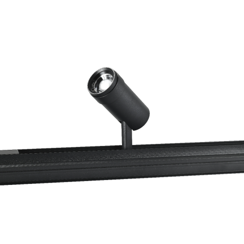 Трековый магнитный светильник iLedex Vision ZOOM 4822-020-D47-10W-10/60DG-4000K-BK