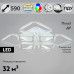 Потолочная люстра Reluce 09826-3.3-4+4A WH (RGB)