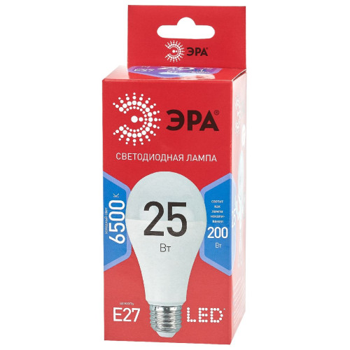 Лампа светодиодная Эра E27 25W 6500K LED A65-25W-865-E27 R Б0048011