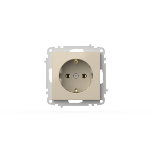 Розетка с заземлением ELBI Zena Vega 609-010300-217
