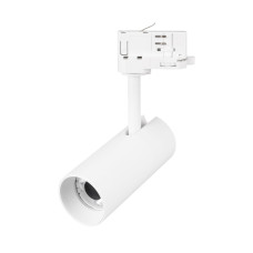 Трековый трехфазный светильник Arlight LGD-SILMA-4TR-R55-4W Warm3000 (WH, 4 deg, 230V) (IP20 Металл) 060462