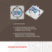 Розетка телефонная RJ11 + компьютерная RJ45 Arte Milano 202.44-1.white
