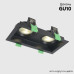 Встраиваемый светильник Crystal Lux CLT 068C2 BL
