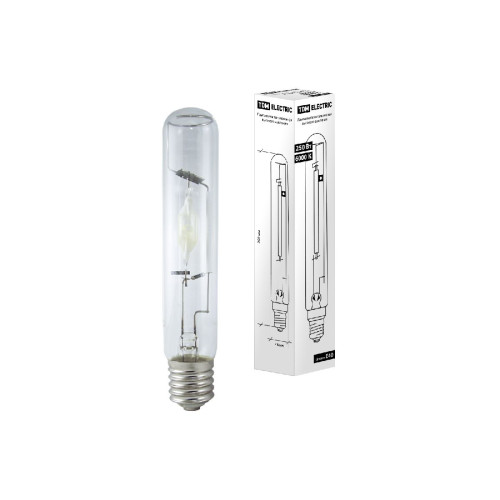 Лампа металлогалогенная TDM Electric E40 250W 6000K прозрачная SQ0325-0016