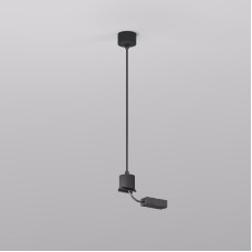 Подвод питания для подвесного монтажа трека Denkirs Smart Base TR2124-BK