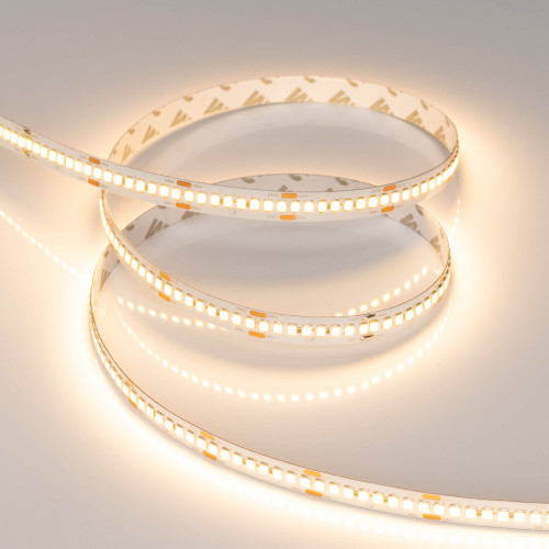 Светодиодная лента Arlight RT-A240-10mm 24V Warm2700 (22 W/m, IP20, 2835, 5m) 038746