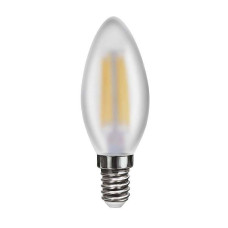 Лампа светодиодная Voltega E14 6W 4000К свеча матовая VG10-C2E14cold6W-F 7045
