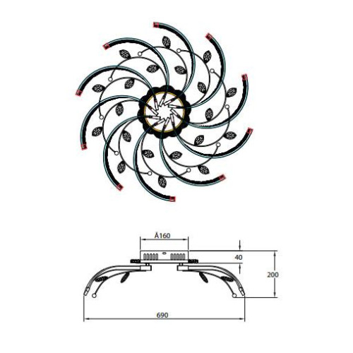 Лампа светодиодная (UL-00006496) Uniel GX53 7W 4000K матовая LED-GX53-7W/4000K+3000K/GX53/FR PLB02WH