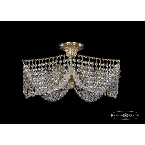 Люстра на штанге Bohemia Ivele Crystal 77181/49 G
