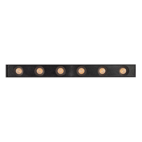 Трековый магнитный светильник Arlight MAG-DOTS-25-L200-6W Day4000 (BK, 30 deg, 24V, DALI) 046322