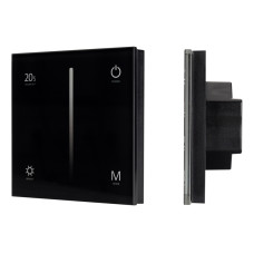 Панель Arlight Smart-P35-Dim-IN Black (230V, 0-10V, Sens, 2.4G) 028113