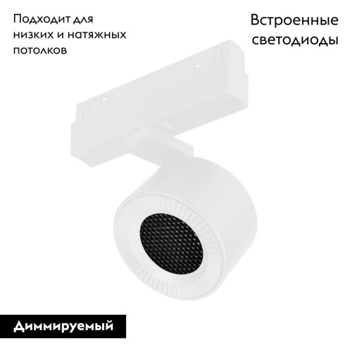 Трековый магнитный светильник Arlight MAG-ORIENT-POINT-R80-12W Day4000-MIX 048407 Трековый магнитный светильник Arlight MAG-ORIENT-POINT-R80-12W Day4000-MIX 048407