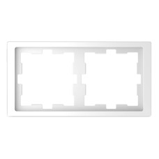 Рамка 2-постовая Schneider Electric Merten D-Life MTN4020-6535