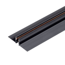 Шинопровод магнитный встраиваемый Arlight MAG-MICROCOSM-TRACK-4115-FDW-1000 (BK) (IP20 Металл) 051943