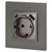 Розетка со шторками с USB type-A+C Эра Elegance 14-4108-16 Б0067695