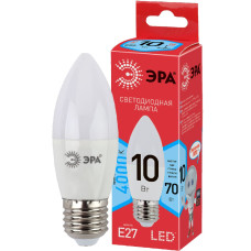 Лампа светодиодная Эра E27 10W 4000K LED B35-10W-840-E27 R Б0050696