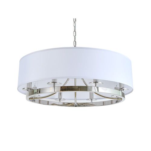 Подвесная люстра Newport Sara 3558/С nickel М0070726