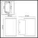 Уличный настенный светильник Odeon Light Nature Long 7142/12WL