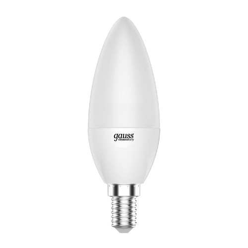 Лампа светодиодная Gauss Elementary E14 6W 4100K 33126T
