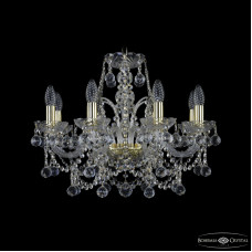 Подвесная люстра Bohemia Ivele Crystal 1411/8/195 G Balls