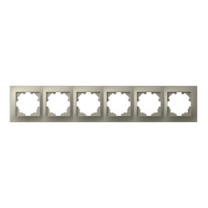 Рамка шестиместная ELBI Vega 510-011400-252
