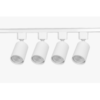 Трековый однофазный светильник (4 шт.) Эра TR70-SET4-GU10-WH Б0063933