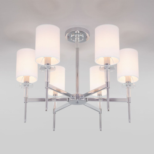 Люстра на штанге Eurosvet Brielle 60132/6 хром