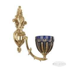 Бра Bohemia Ivele Crystal Verona 7211B15/1/210 G P1 U Amber-Blue/H-1I