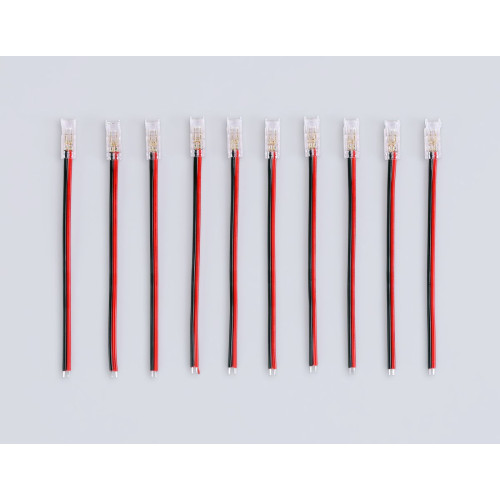Соединитель гибкий односторонний Ambrella Light Illumination COB 12/24V для лент 5mm (2 конт.) (10шт. в комплекте) GS7373