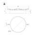 Трековый магнитный светильник Arlight MAG-MICROCOSM-RONDO-R150-15W Day4000 (WH, 90 deg, 24V) (IP20 Металл) 051825