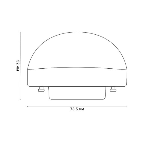 Лампа светодиодная Uniel LED-GX53-10W/3000K/GX53/FR/SPHERE PLZ02WH UL-00011787