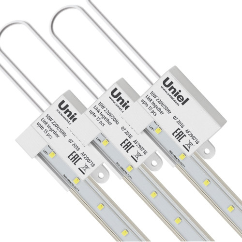 Светодиодный светильник для растений (UL-00003852) Uniel ULY-P90-10W/SPFR/K IP65 AC220V Clear KIT09
