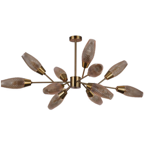 Люстра на штанге Escada Desire 10165/12PL Copper