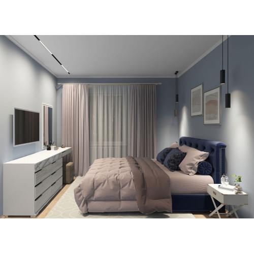 Трековый светодиодный светильник Denkirs DK8005-BK