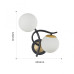 Бра Arte Milano Neapolis 273408/2B BK/GD