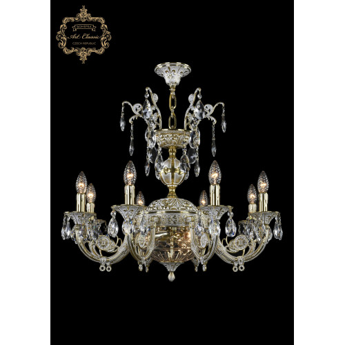 Подвесная люстра Art Classic 31.22.8.KR175SP.250IT.GW.Sp.Clear.1D Подвесная люстра Art Classic 31.22.8.KR175SP.250IT.GW.Sp.Clear.1D