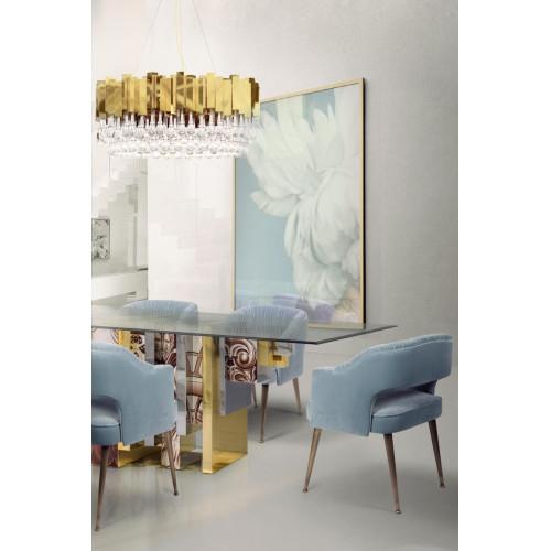 Подвесная люстра Delight Collection Trump KM0988P-16 gold